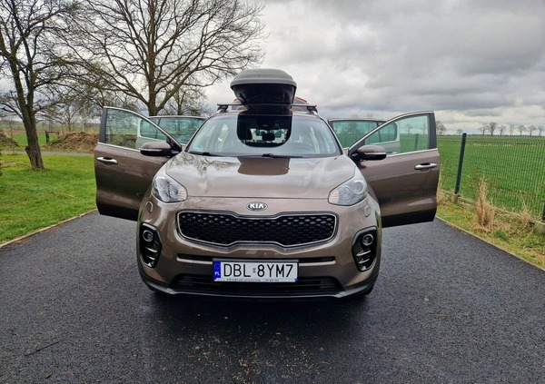 Kia Sportage cena 75900 przebieg: 105000, rok produkcji 2016 z Zakliczyn małe 781